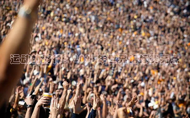 运动的韵律：2023年世界锦标赛亮点