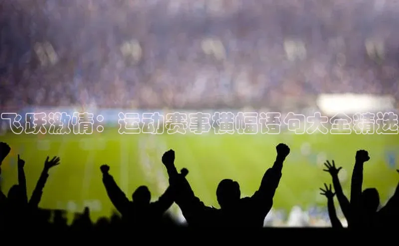 飞跃激情：运动赛事横幅语句大全精选